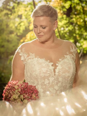 77081 Lina Becker Brautkleid bei VeRina Brautmoden in Hille Rothenuffeln Tüllkleid Curvy V Ausschnitt @fraeulein katy