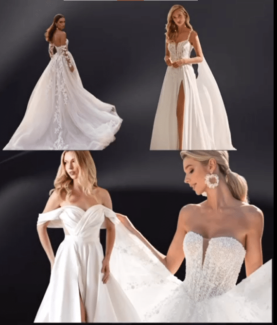 Brautkleiderstile – finde den Look, der zu dir passt!