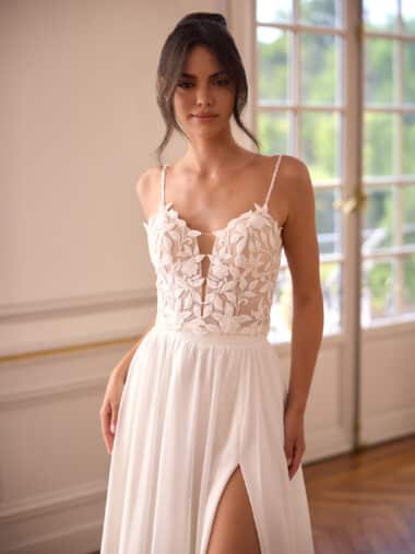 Bianco Evento bridal top E514 (2)
