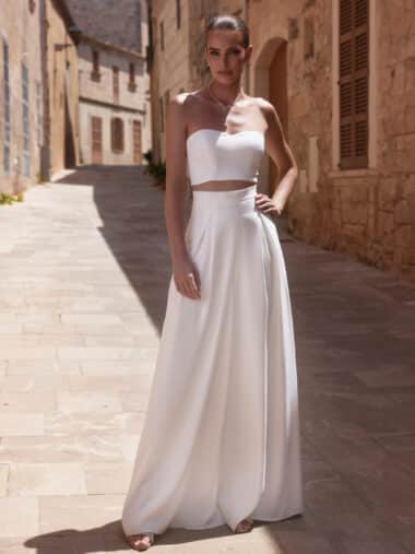 Brauttop E469 Bianco Evento