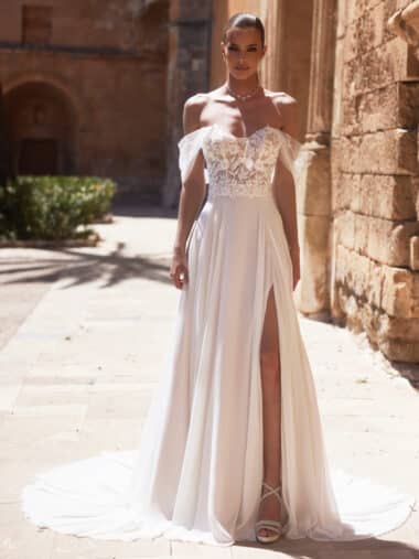 Corsage E473 Bianco Evento