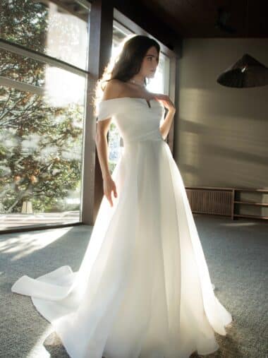 Brautkleid Modell Benti ivory LeRina