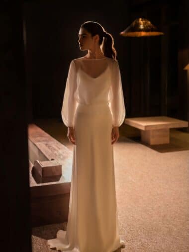 Brautkleid ivory Modell Milia LeRina